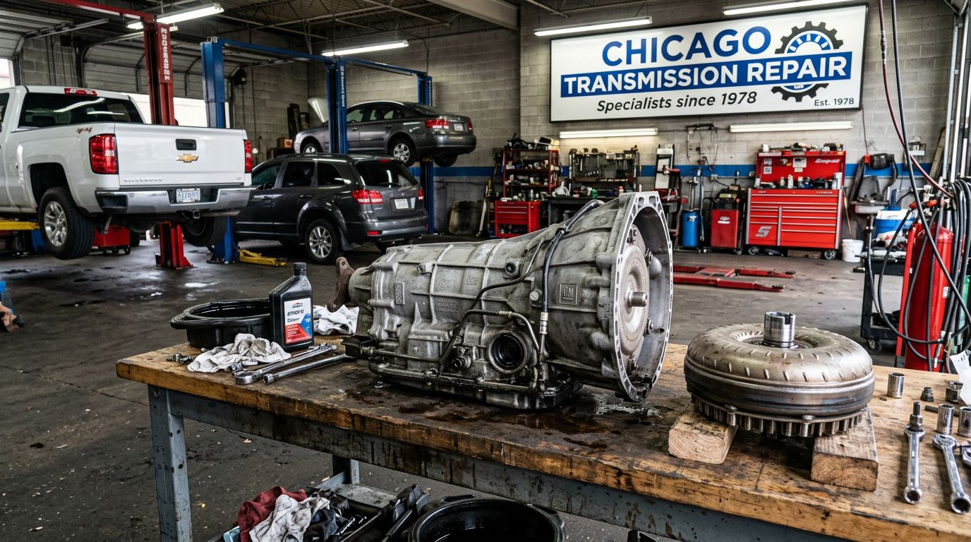Chevy Silverado 8L90 TCC Shudder Fix Arlington Heights