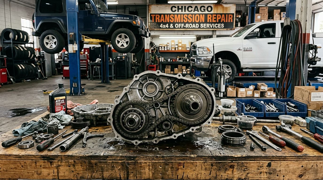 Signs Your Transfer Case Is Going Bad (And What It Costs to Fix) - Arlington Heights Transmission