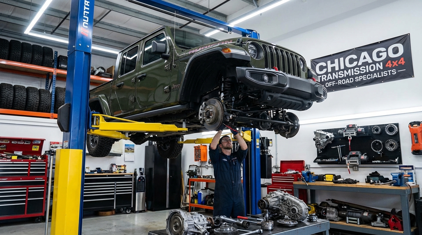 Jeep Gladiator Arlington Heights Transmission Repair service at Arlington Heights Transmission in Arlington Heights