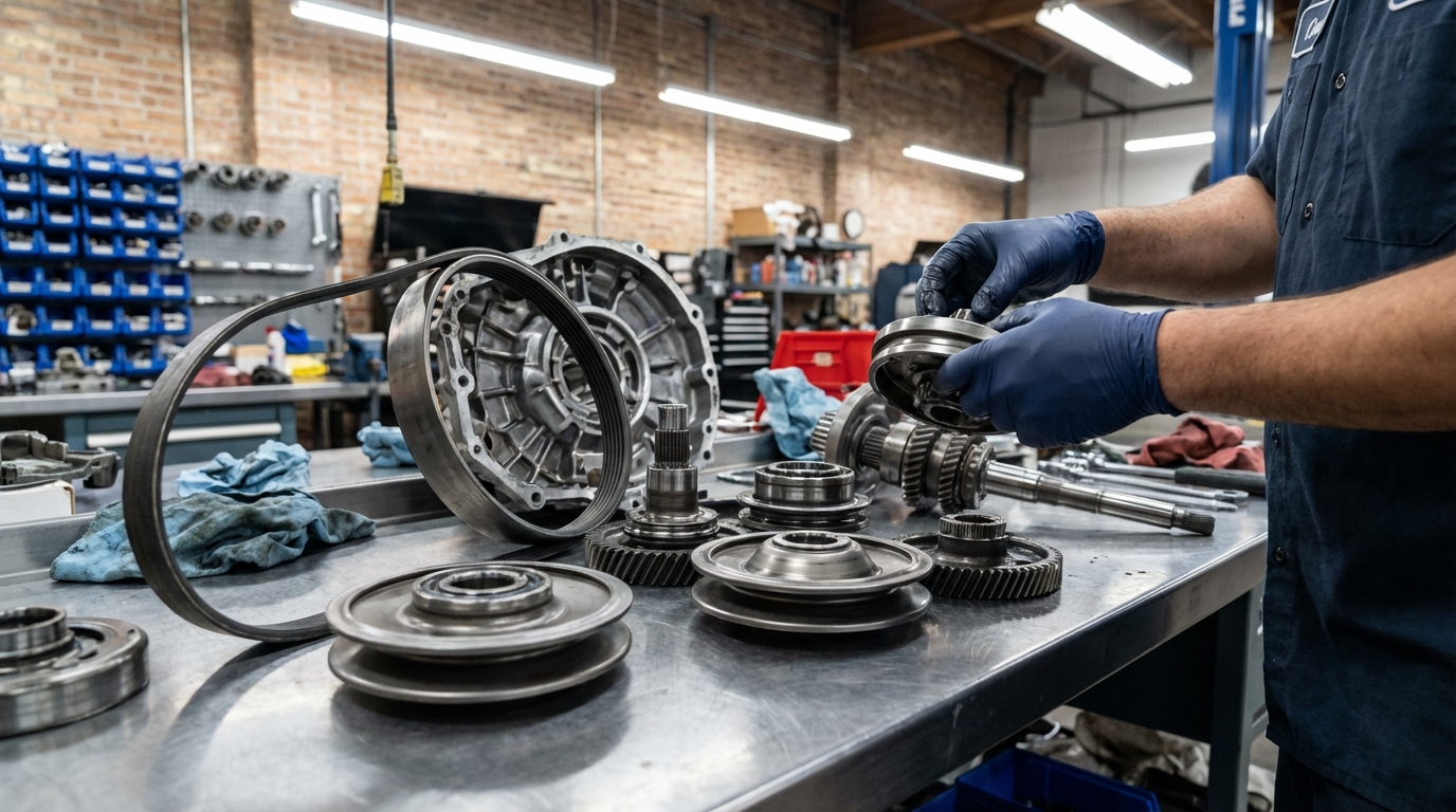K113 Arlington Heights Transmission Repair CVT Belt, Pulley & Valve Body Diagnosis service photo at Arlington Heights Transmission