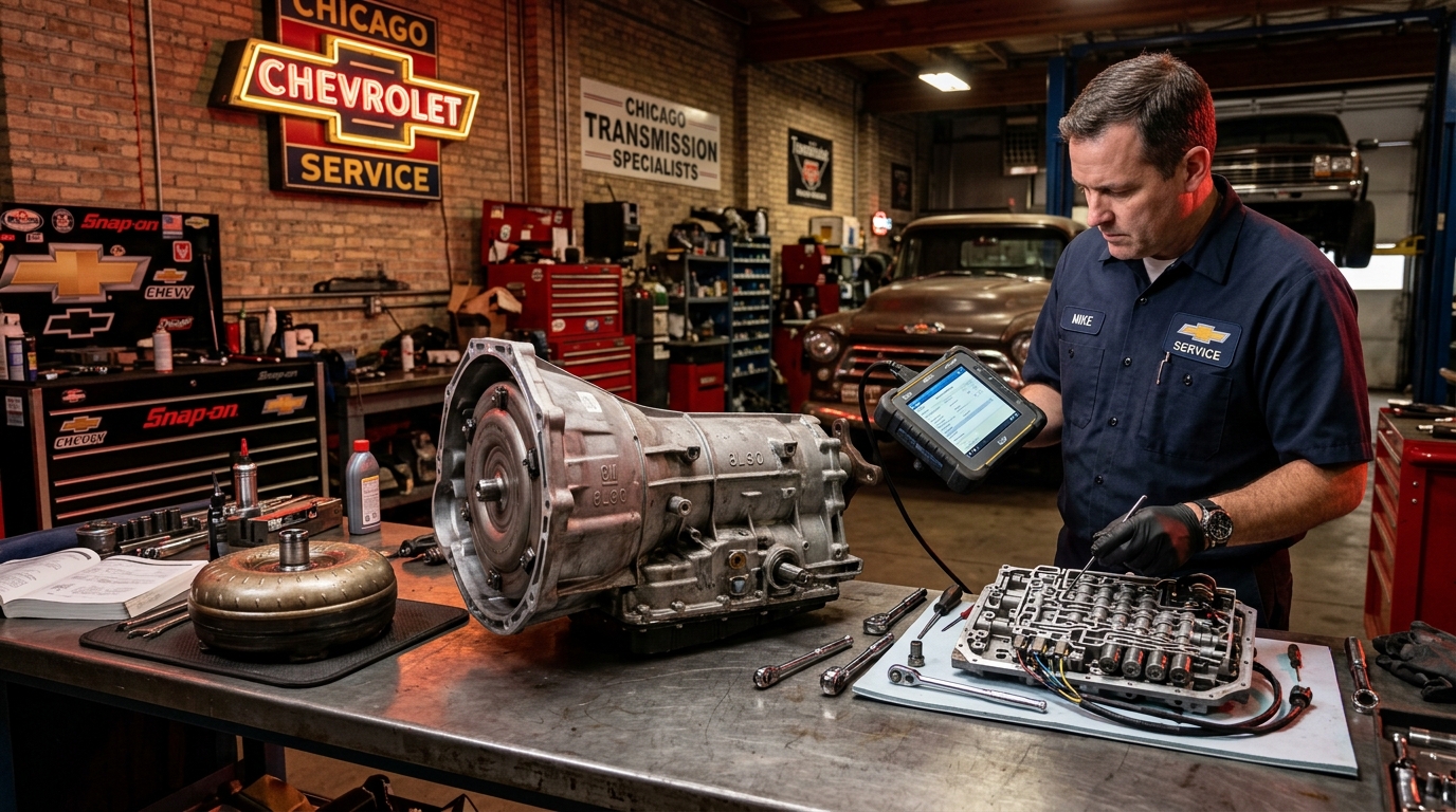 GM 6T40 (Land Rover) Arlington Heights Transmission Repair GM Truck, SUV & Automatic Diagnosis service photo at Arlington Heights Transmission