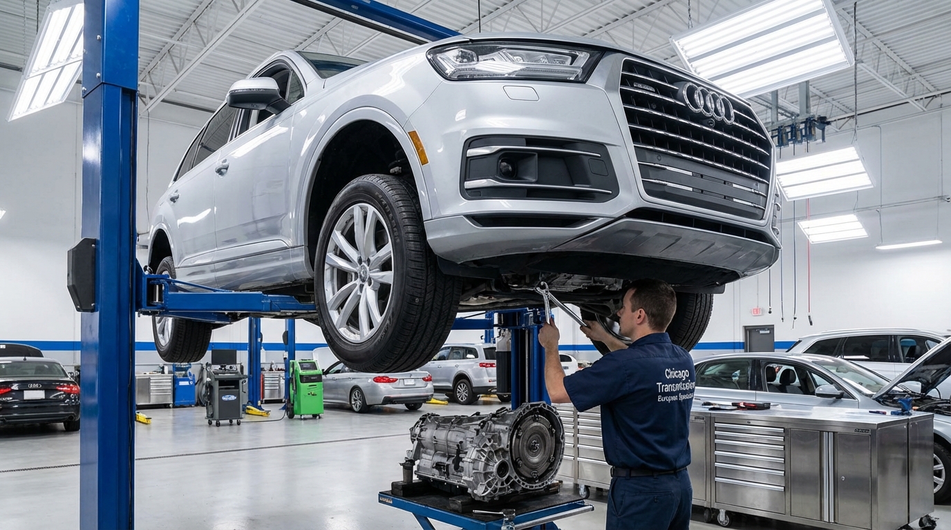 Audi A6 transmission parts and labor - Arlington Heights Transmission 39 years