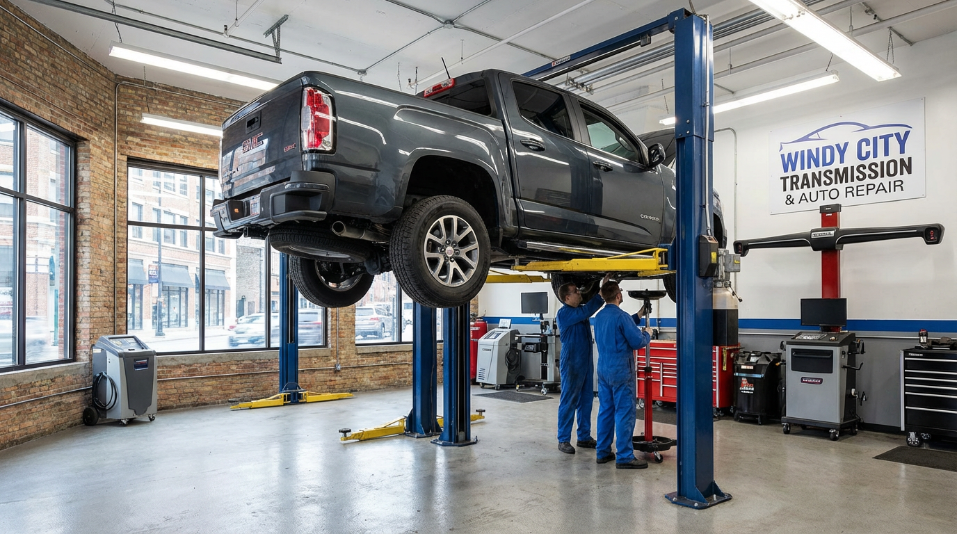 GMC Sierra Arlington Heights Transmission Repair service at Arlington Heights Transmission in Arlington Heights