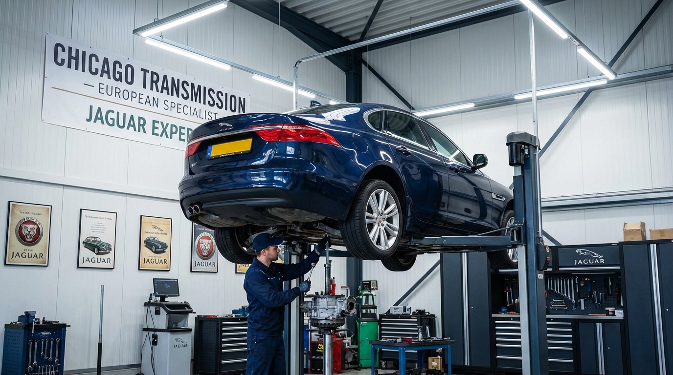 Jaguar F-Type Arlington Heights Transmission Repair service at Arlington Heights Transmission in Arlington Heights