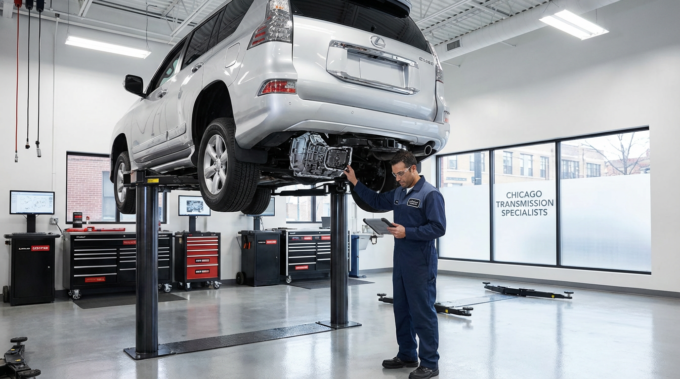 Rebuilt Lexus LX transmission components - Arlington Heights Transmission 2-year / 24,000-mile warranty