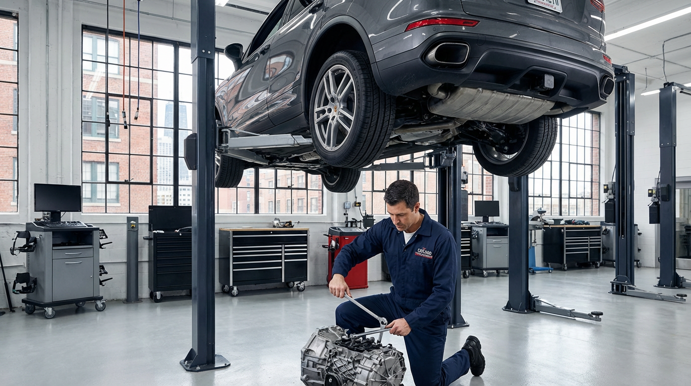 Porsche MACAN gearbox repair specialist - Arlington Heights Transmission for Arlington Heights drivers