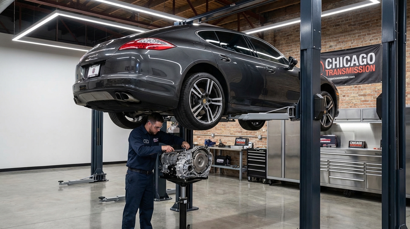 Porsche MACAN transmission repair at Arlington Heights Transmission Arlington Heights IL