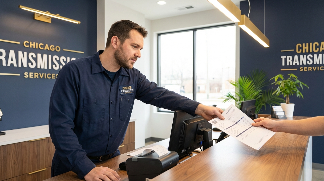 Arlington Heights Transmission technician working on p0775 - Arlington Heights