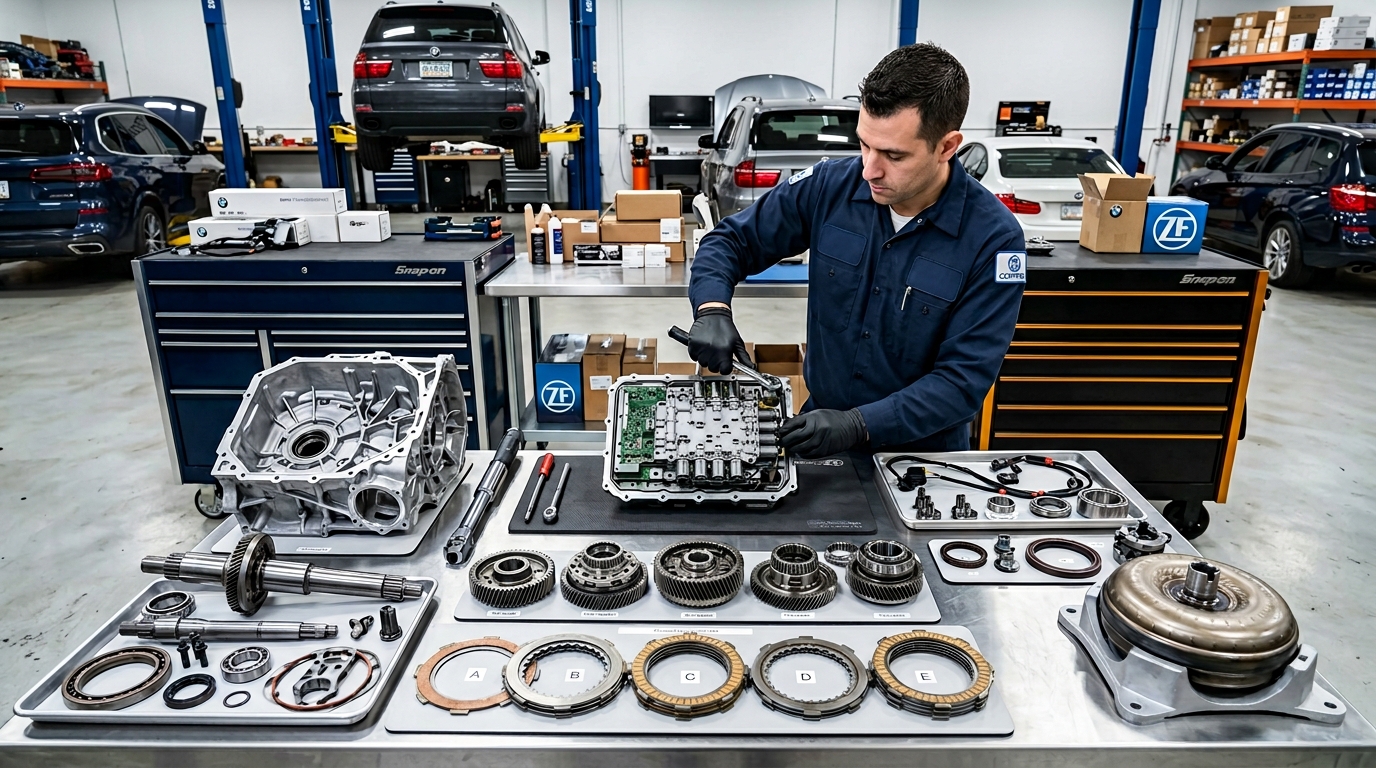 GS6-37BZ Arlington Heights Transmission Repair warning signs inspected in Arlington Heights