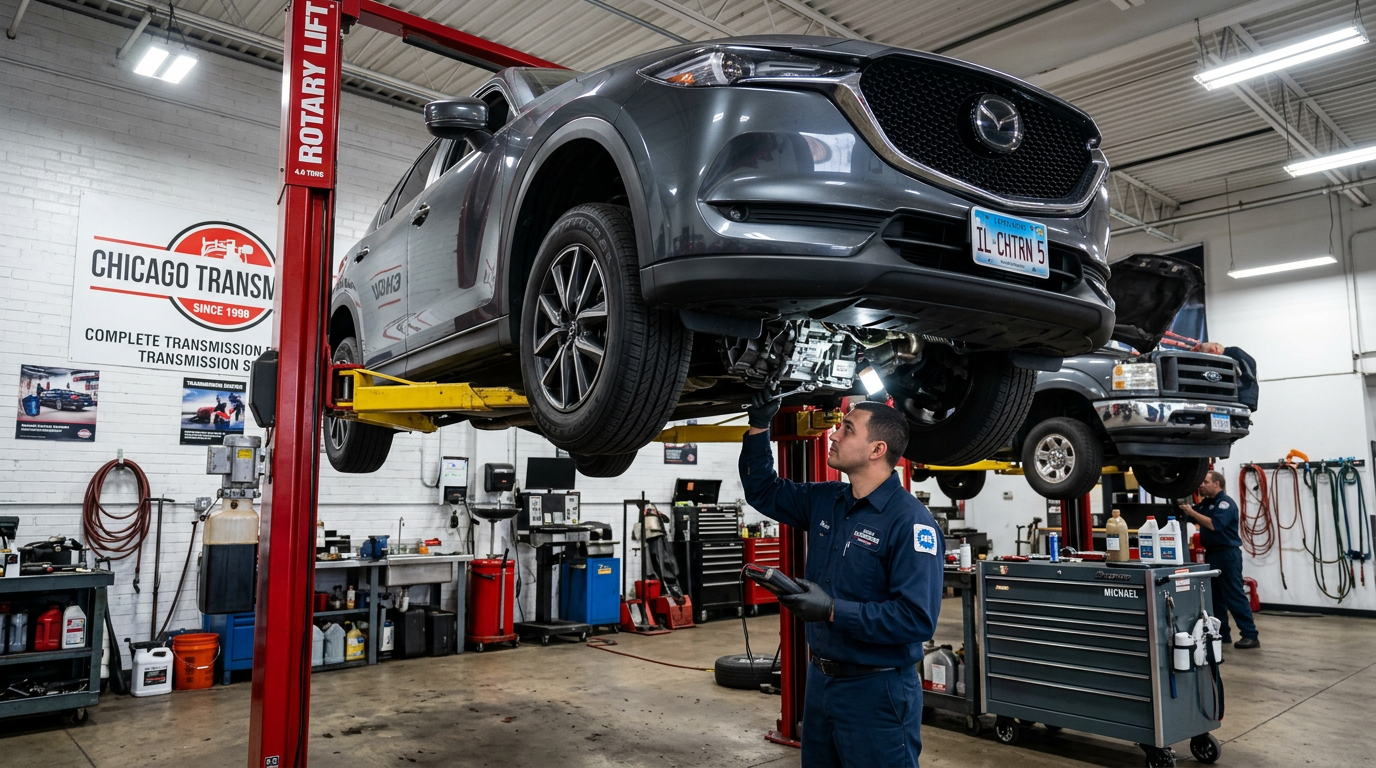 Mazda MX-5 Arlington Heights Transmission Repair service at Arlington Heights Transmission in Arlington Heights
