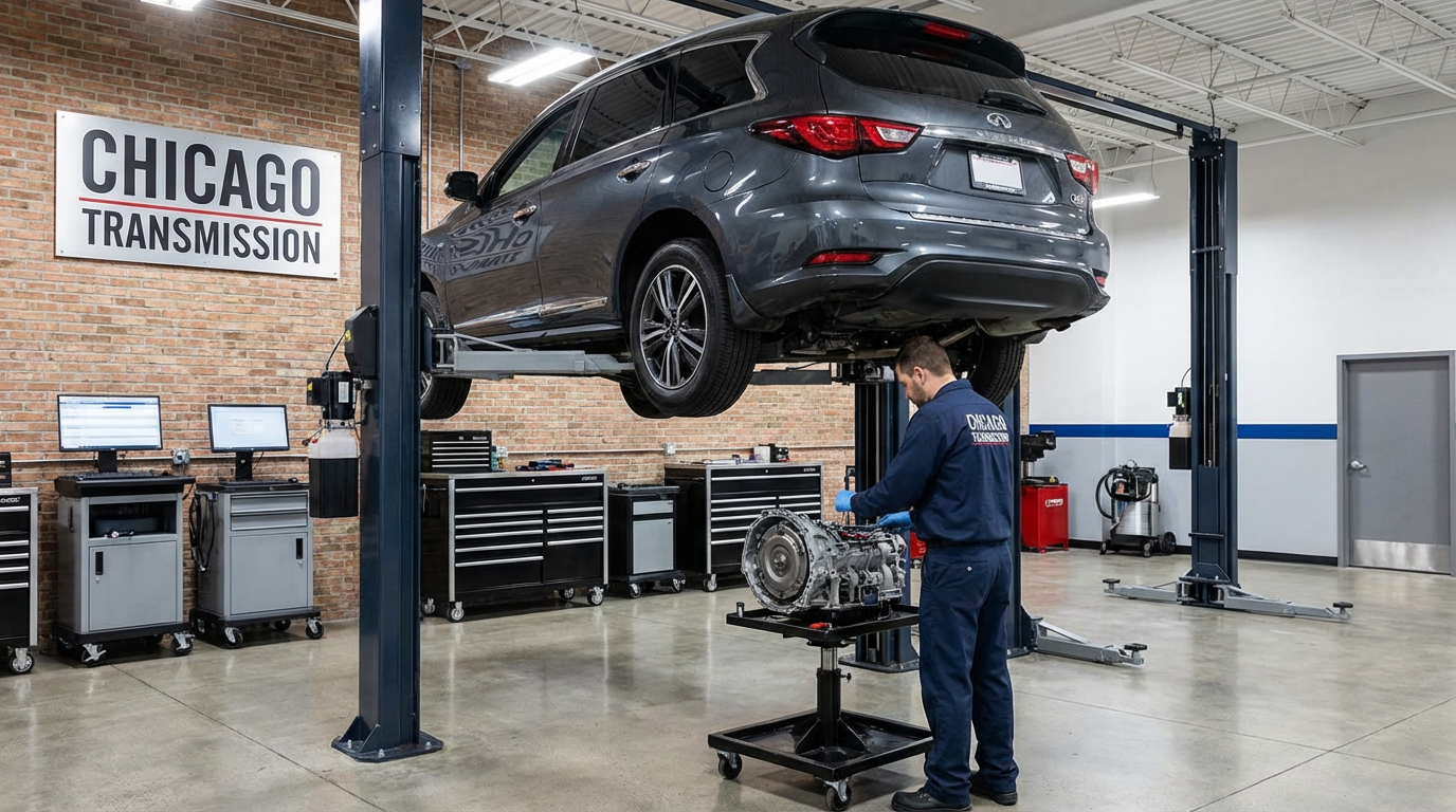 Infiniti G35 Arlington Heights Transmission Repair service at Arlington Heights Transmission in Arlington Heights