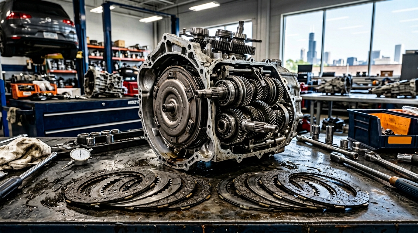 GS6-37BZ Arlington Heights Transmission Repair ZF Mechatronic, Fluid & Adaptation Service service photo at Arlington Heights Transmission