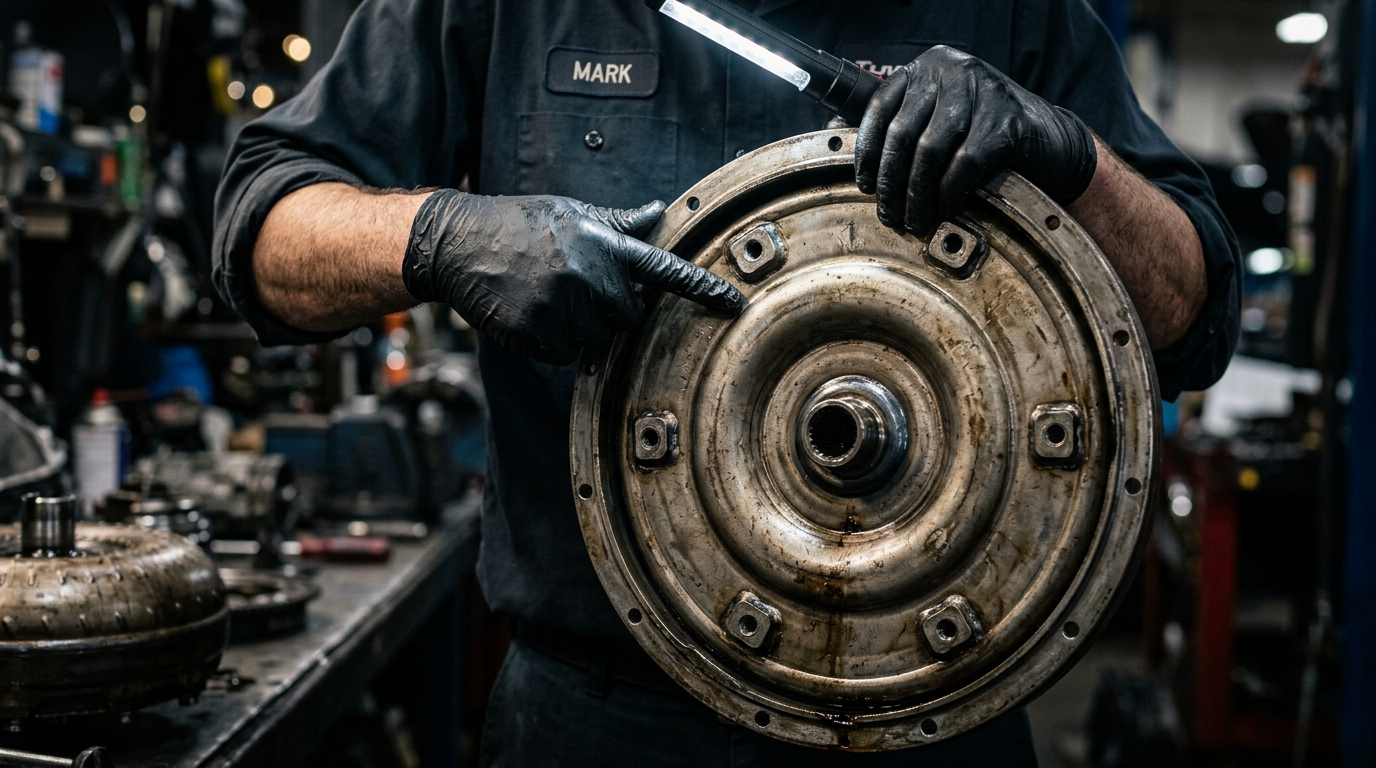 JF009E Arlington Heights Transmission Repair CVT Belt, Pulley & Valve Body Diagnosis service photo at Arlington Heights Transmission