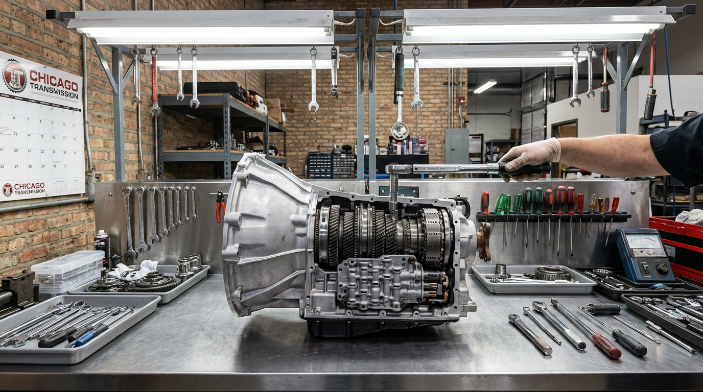 P0756 - transmission parts and labor at Arlington Heights Transmission Arlington Heights