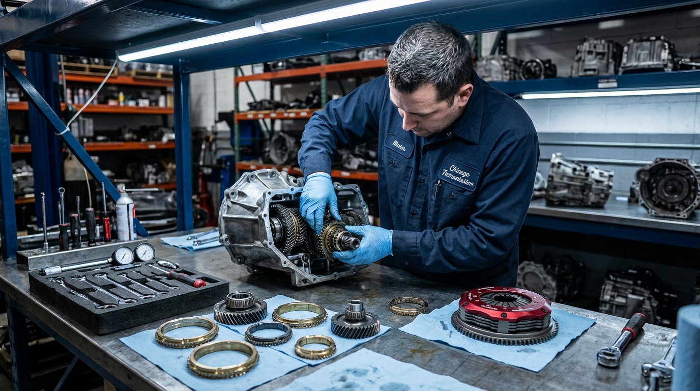 Experienced mechanic - p0756 at Arlington Heights Transmission free diagnostic
