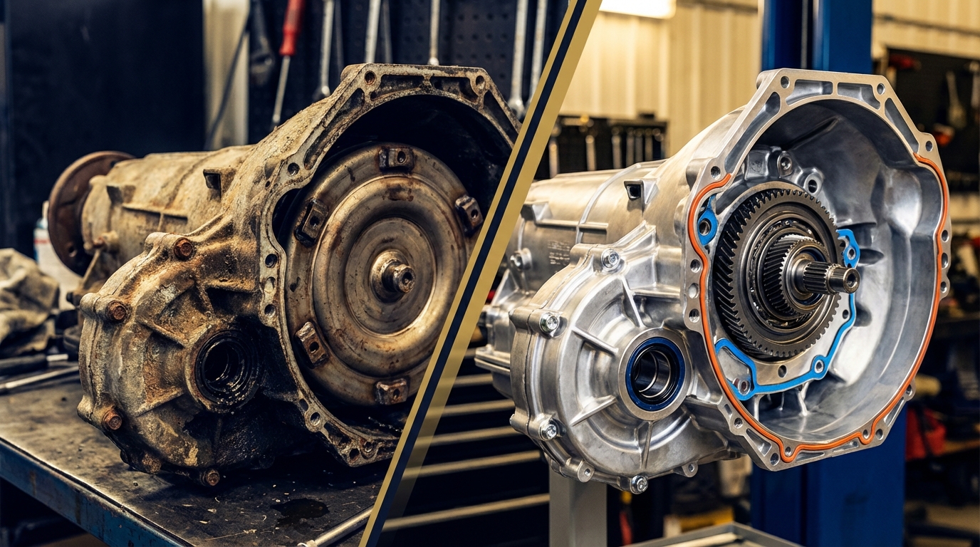 ZF 4HP18/22/24 Arlington Heights Transmission Repair ZF Mechatronic, Fluid & Adaptation Service service photo at Arlington Heights Transmission