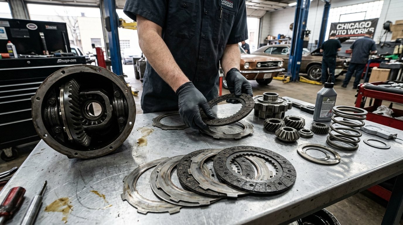 Differential Rebuild Arlington Heights diagnostic process in Arlington Heights repair shop