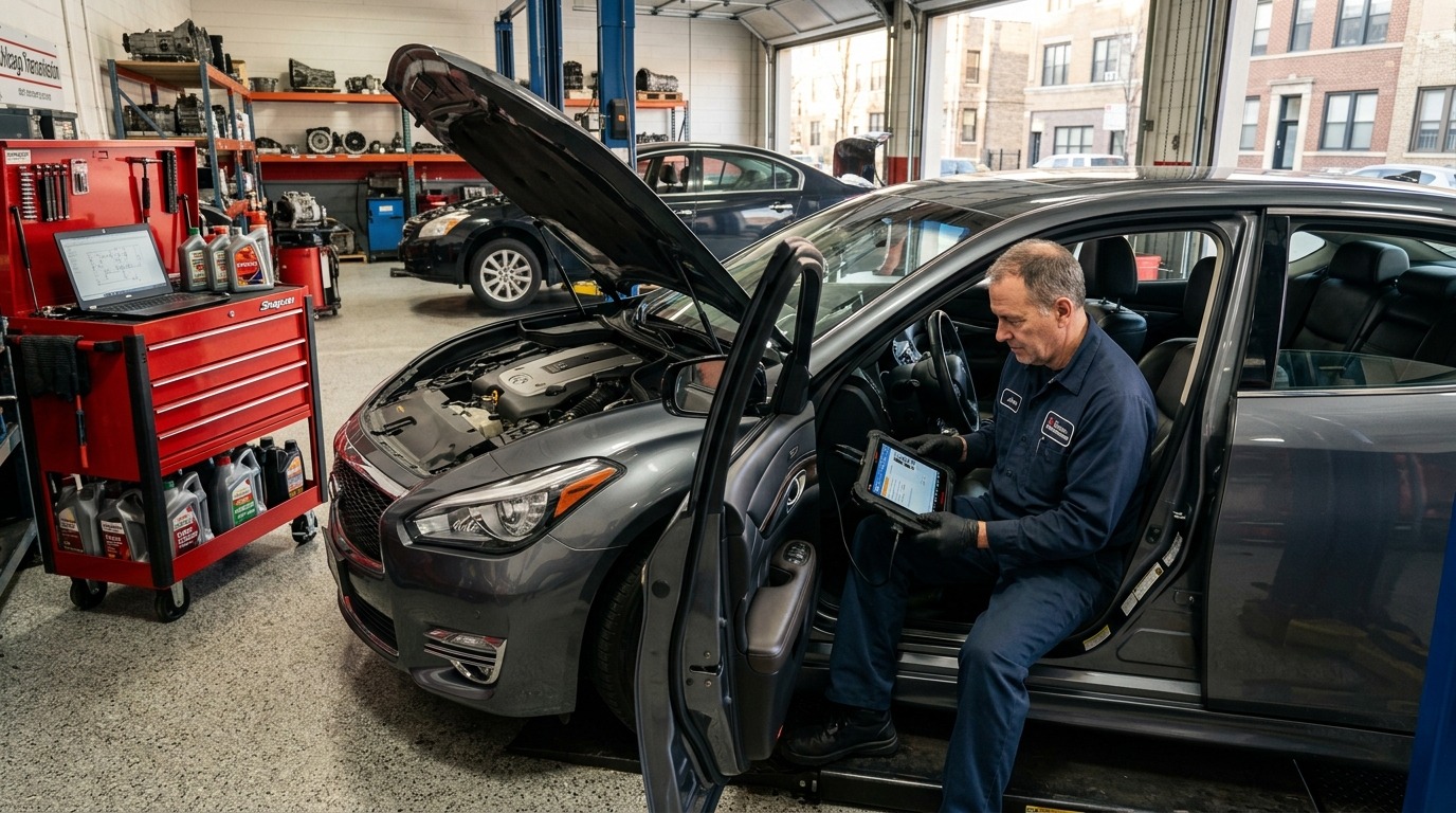 Infiniti G37 / Q40 Arlington Heights Transmission Repair service photo at Arlington Heights Transmission