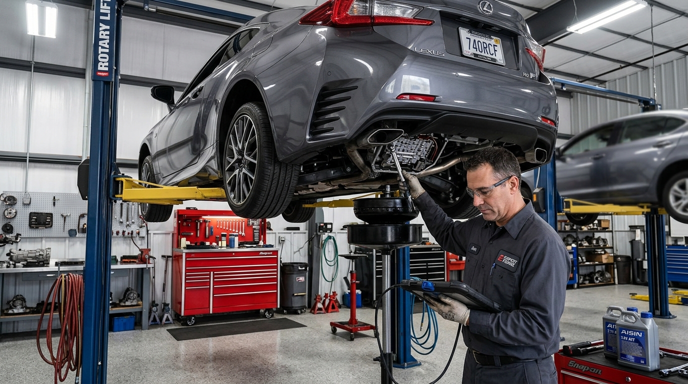 RE0F06A Arlington Heights Transmission Repair CVT Belt, Pulley & Valve Body Diagnosis service photo at Arlington Heights Transmission