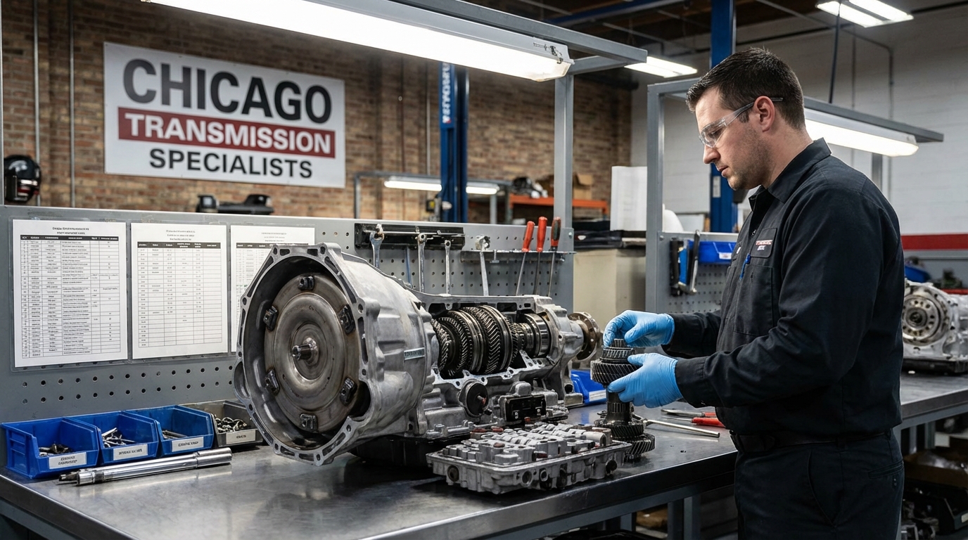 GM 6L50 (Land Rover) Arlington Heights Transmission Repair GM Truck, SUV & Automatic Diagnosis service photo at Arlington Heights Transmission