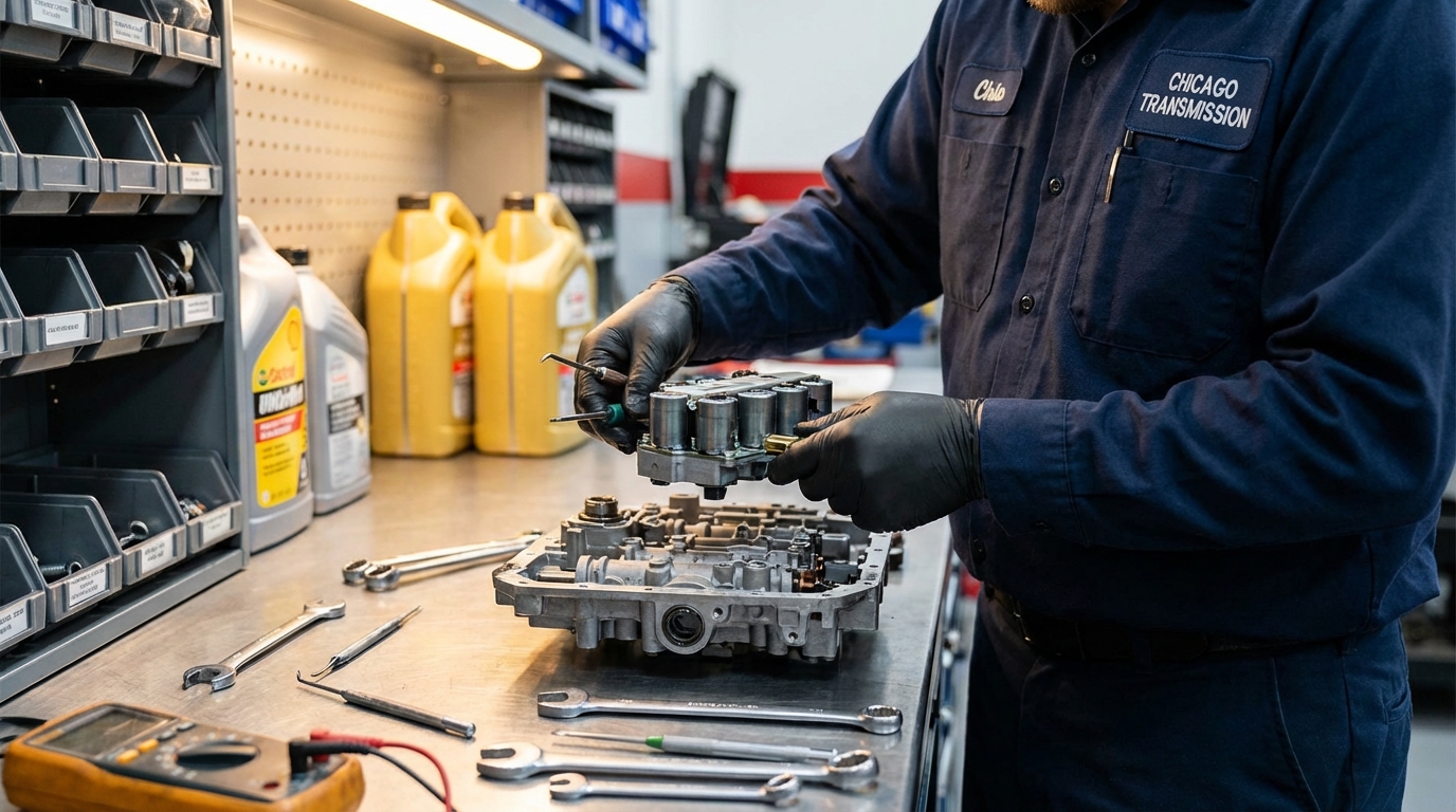 TR580 Arlington Heights Transmission Repair CVT Belt, Pulley & Valve Body Diagnosis service photo at Arlington Heights Transmission