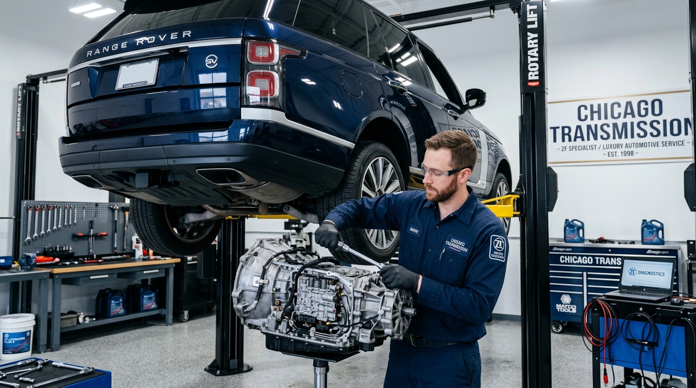 Jaguar XE Arlington Heights Transmission Repair service photo at Arlington Heights Transmission