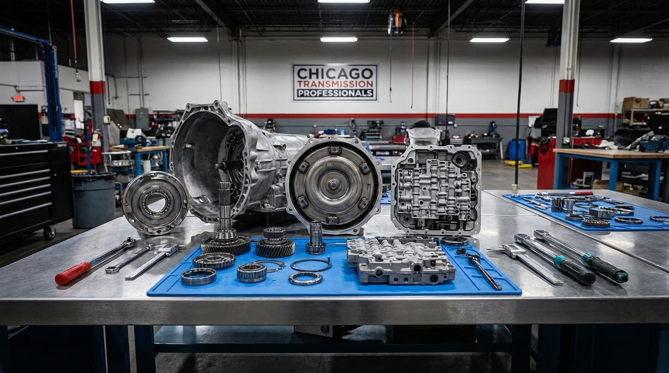 ZF 8HP70 (Land Rover/Jaguar) Arlington Heights Transmission Repair ZF Mechatronic, Fluid & Adaptation Service service photo at Arlington Heights Transmission