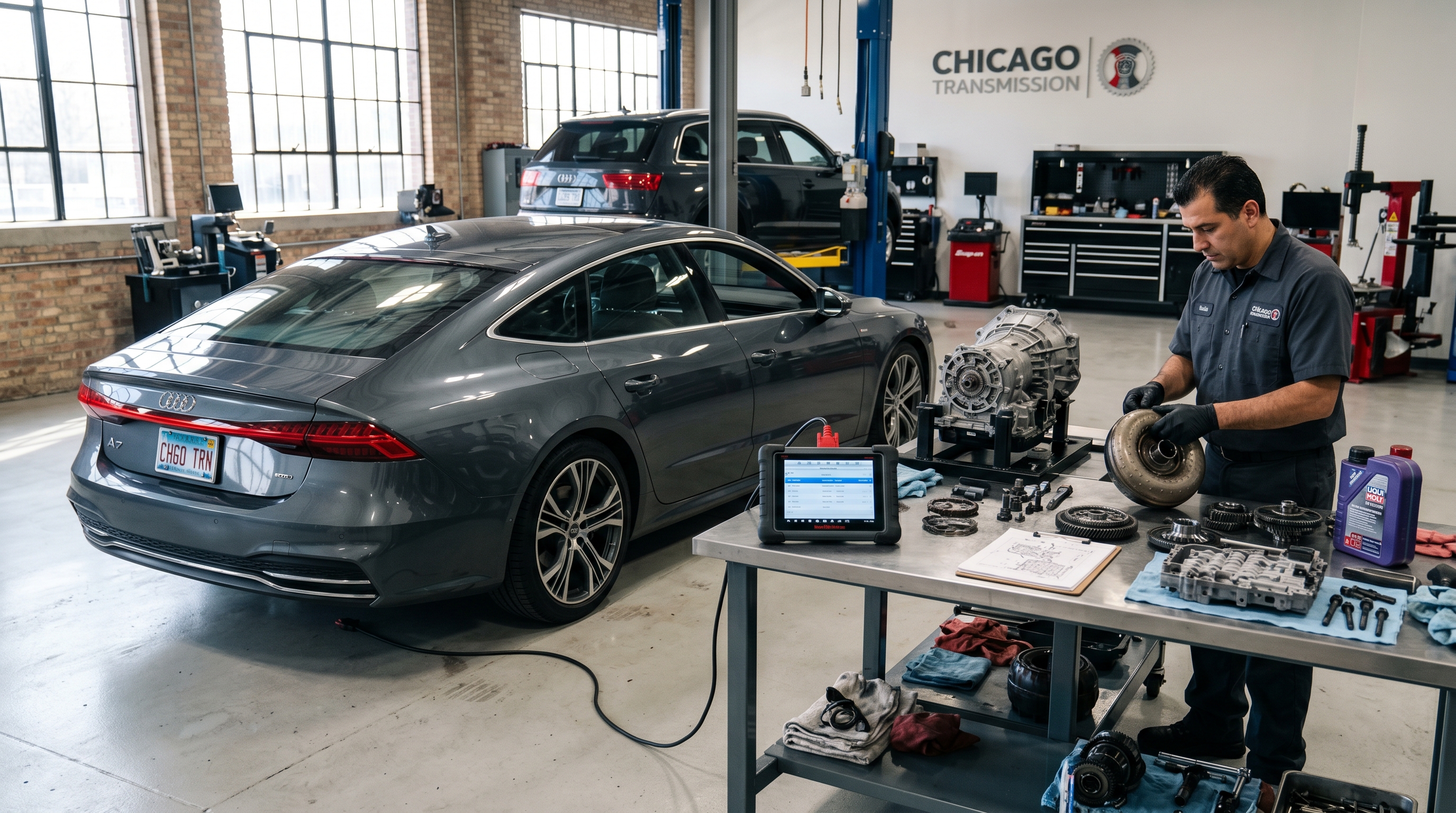 RE4R03A Arlington Heights Transmission Repair Nissan Automatic & CVT Transmission Service service photo at Arlington Heights Transmission