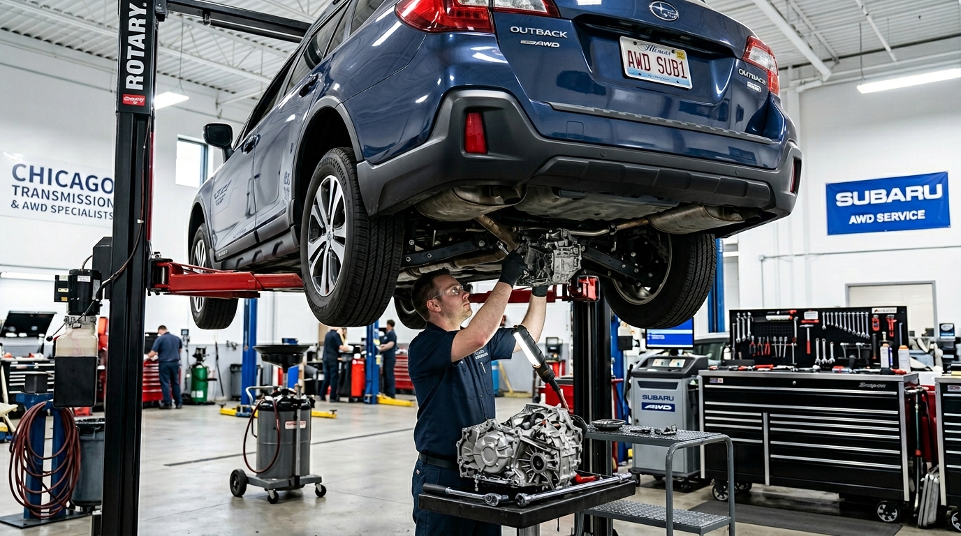 Jaguar XE Arlington Heights Transmission Repair service photo at Arlington Heights Transmission