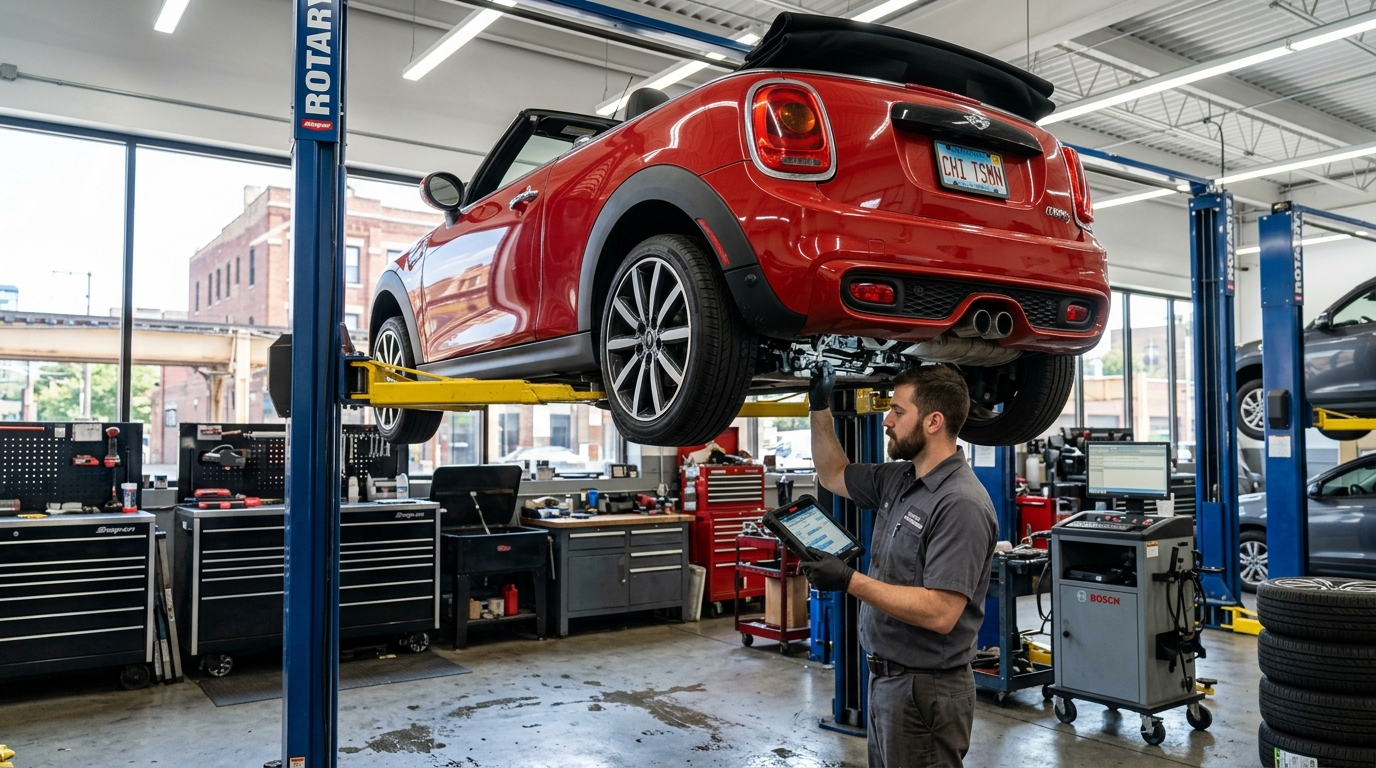 MINI Roadster Arlington Heights Transmission Repair service photo at Arlington Heights Transmission