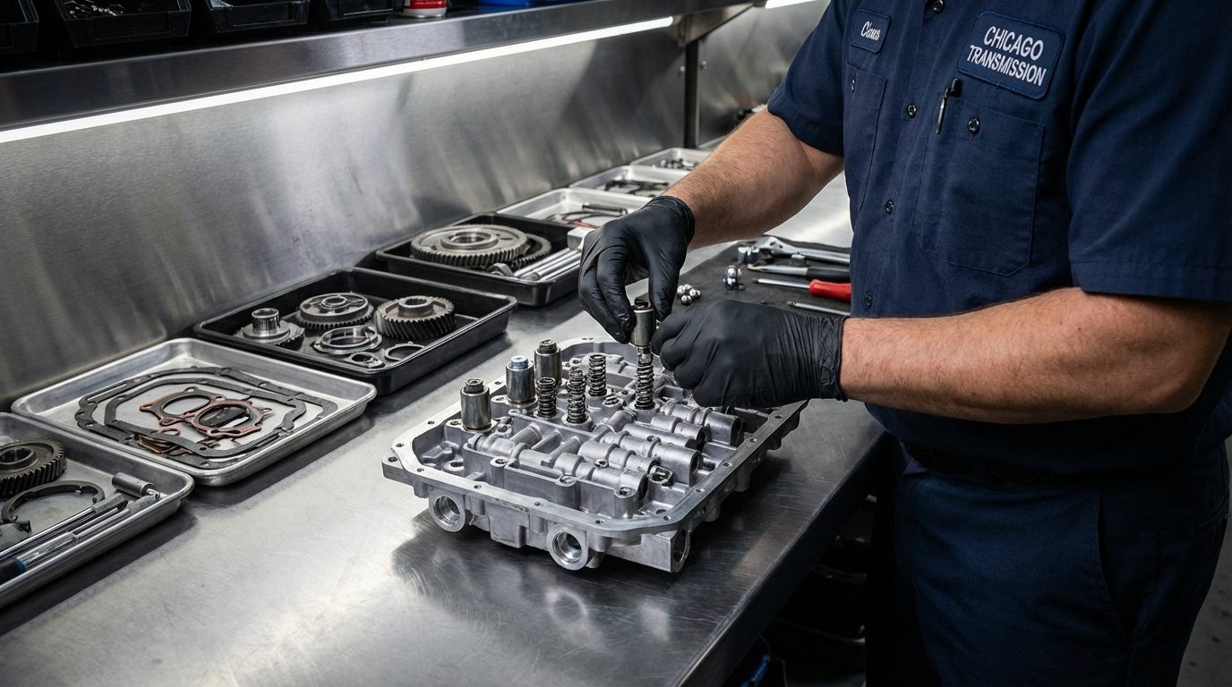 Nissan Titan Arlington Heights Transmission Repair service photo at Arlington Heights Transmission