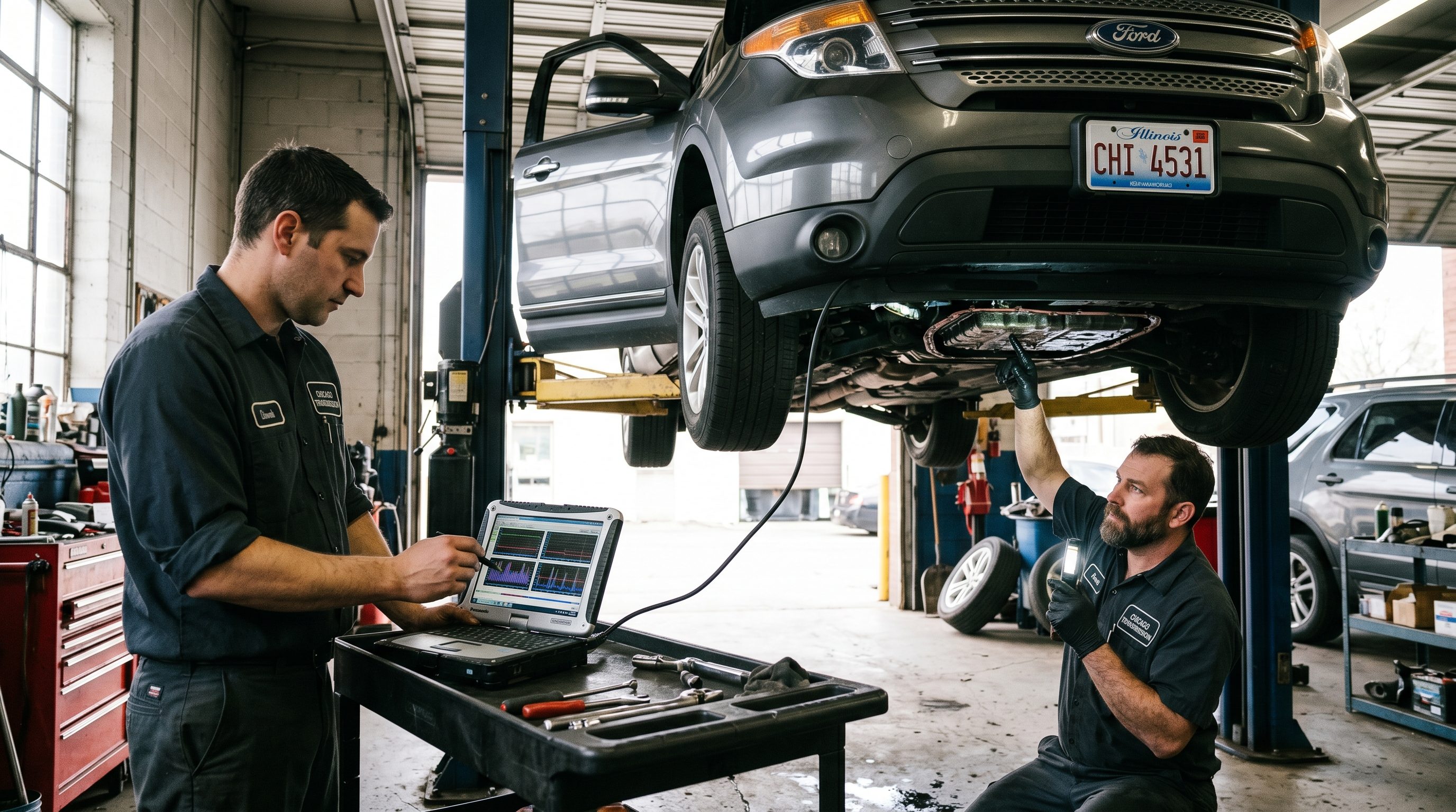 66RFE Ram transmission pressure and towing diagnosis in Arlington Heights
