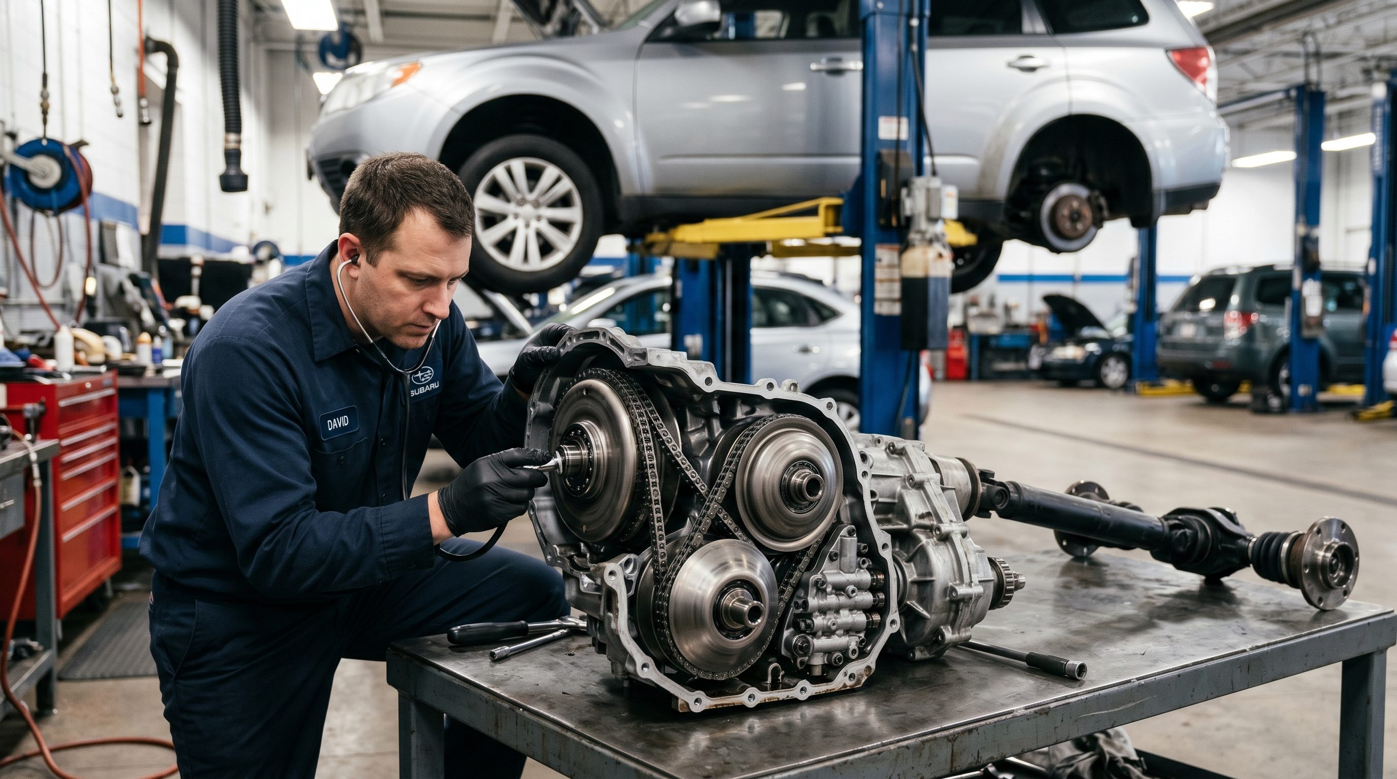RE4F03A/V Arlington Heights Transmission Repair Nissan Automatic & CVT Transmission Service service photo at Arlington Heights Transmission