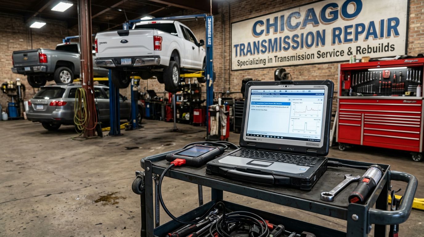 Transmission Repair Near Lake Zurich diagnostic process at Arlington Heights Transmission