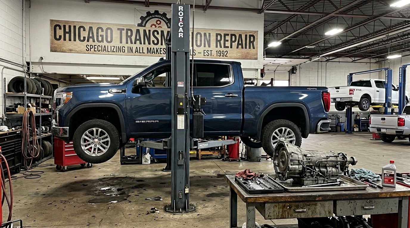 GMC Sierra Arlington Heights Transmission Repair service at Arlington Heights Transmission in Arlington Heights