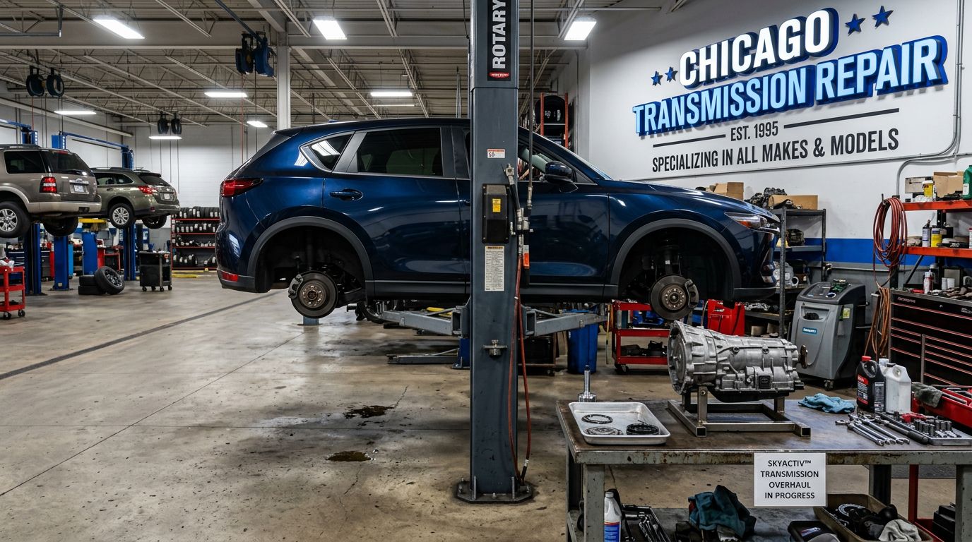 Professional Mazda MX 5 transmission overhaul at Arlington Heights Transmission Arlington Heights IL
