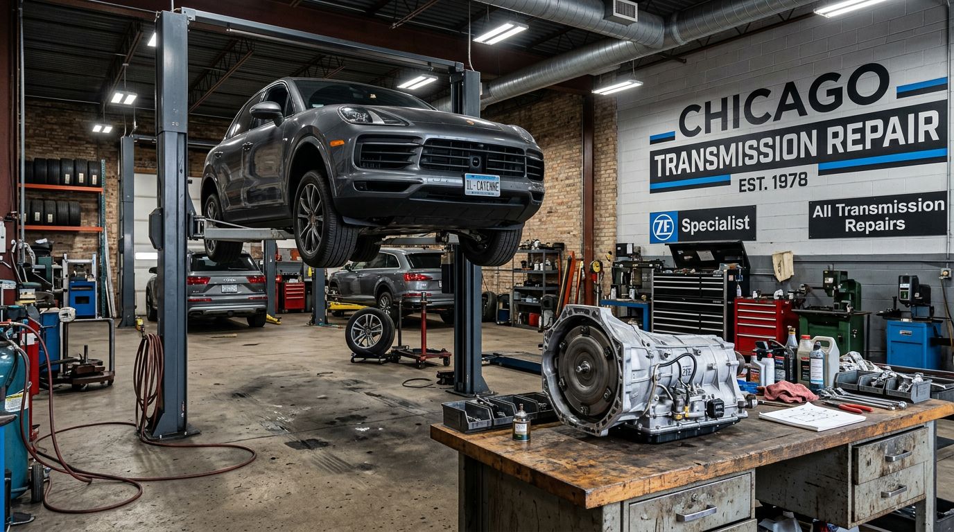 Porsche MACAN gearbox repair specialist - Arlington Heights Transmission for Arlington Heights drivers