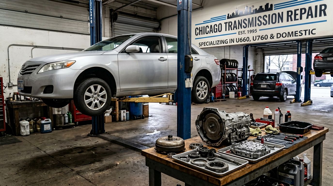 2020 Toyota Camry Transmission Repair Cost in Arlington Heights: What to Expect from the U760E - Arlington Heights Transmission photo