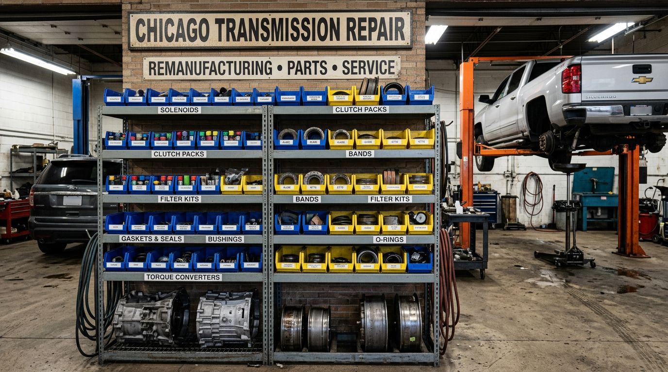 JF015E Arlington Heights Transmission Repair CVT Belt, Pulley & Valve Body Diagnosis service photo at Arlington Heights Transmission