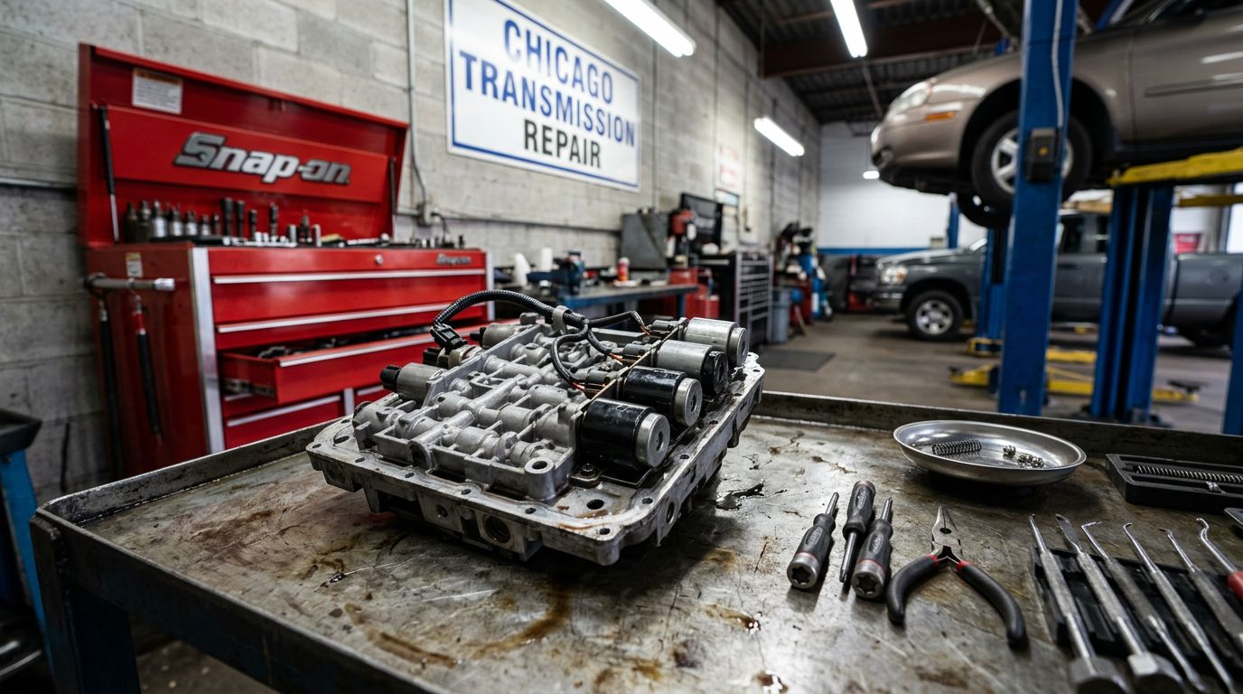 Buick Arlington Heights Transmission Repair diagnostic process at Arlington Heights Transmission