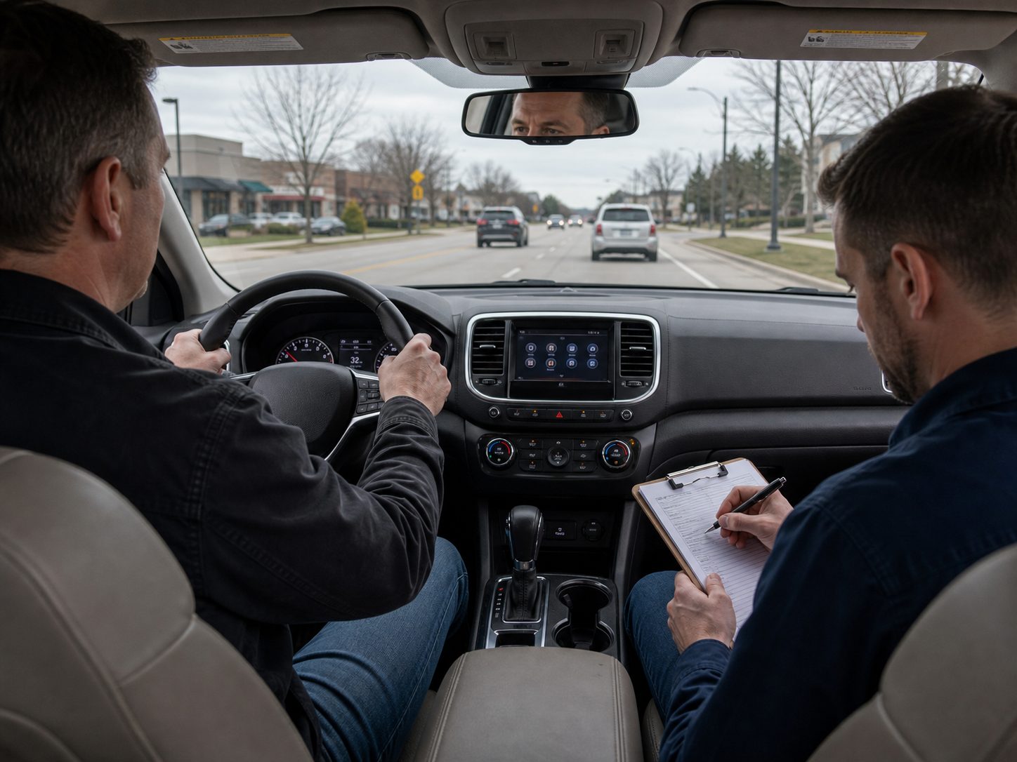 Barrington road test for slipping and delayed shifting near Route 14