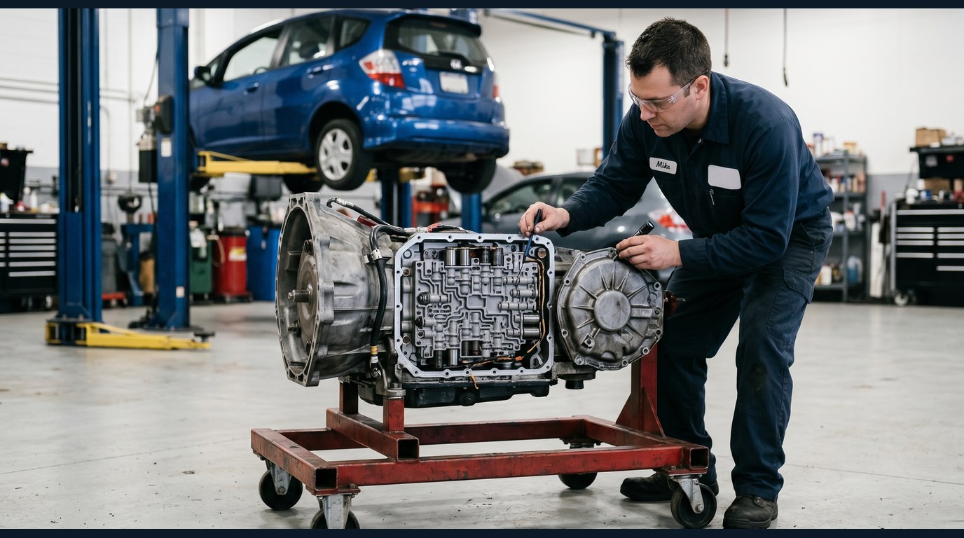 fluid shudder inspection and service planning for Fleet Transmission Service repair plan