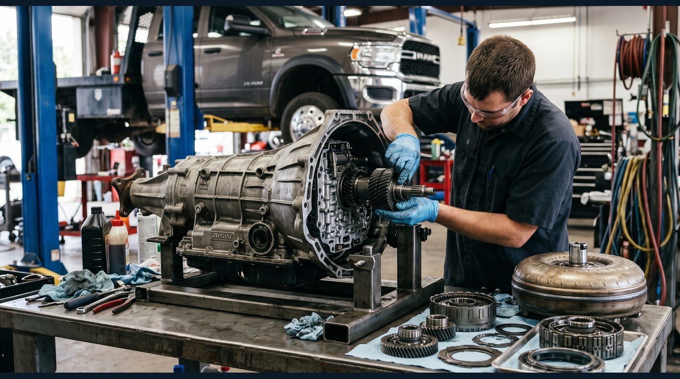 automatic transmission slipping and road-test diagnosis for Free Transmission Diagnostic warning signs