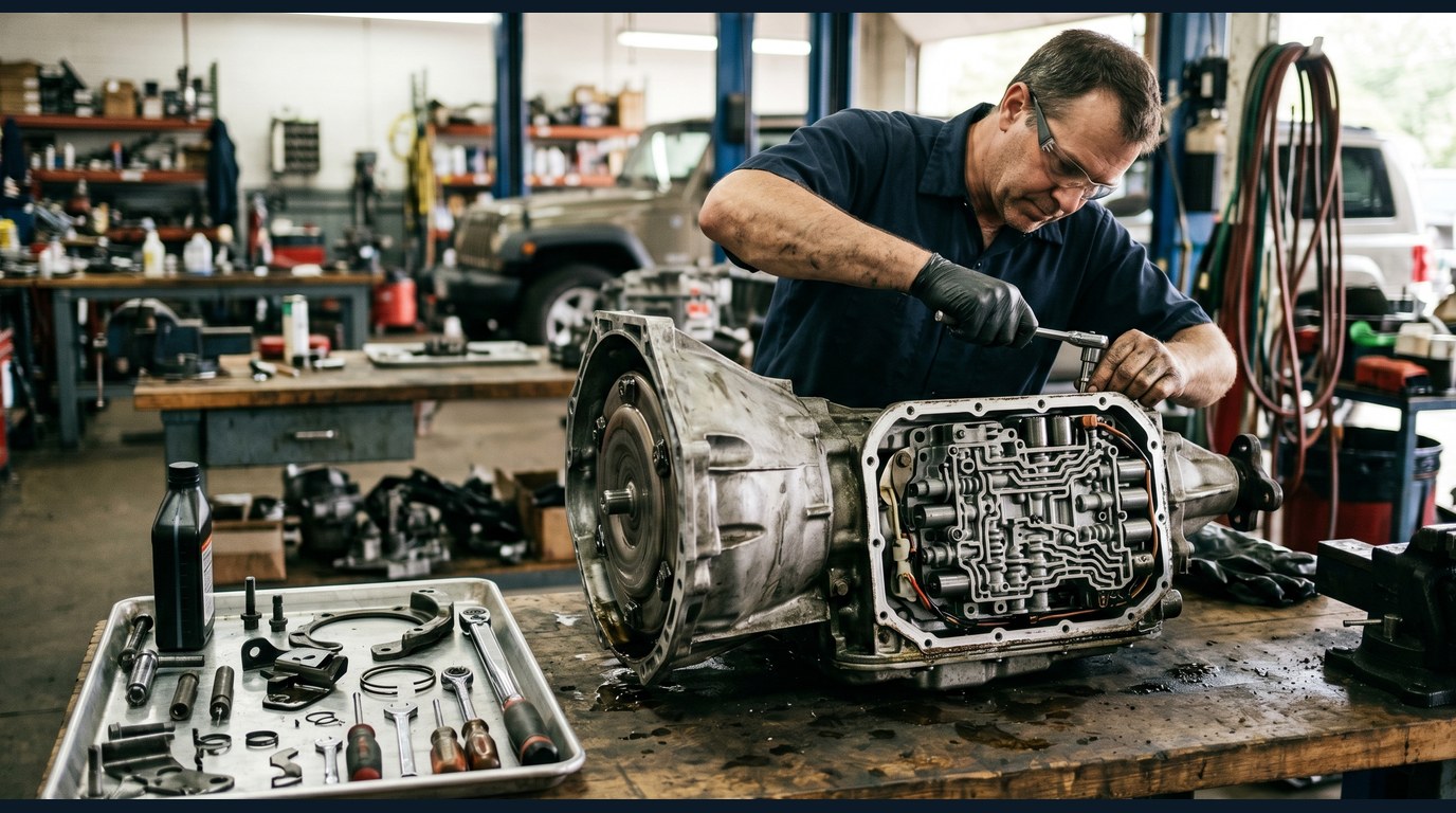 internal transmission hard-parts inspection for Transmission Parts warning signs