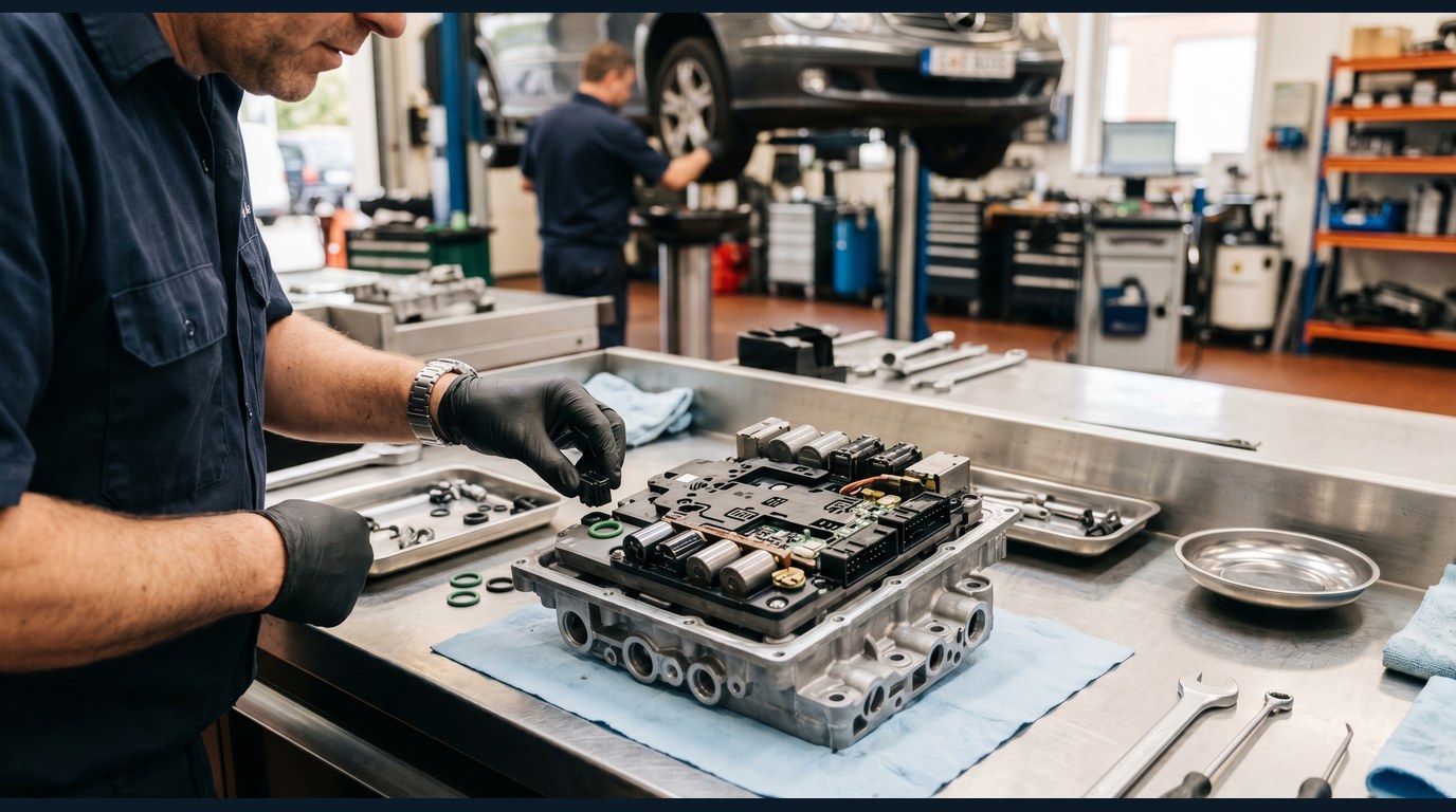 solenoid body electrical and pressure-control testing for Transmission Solenoid Replacement symptoms