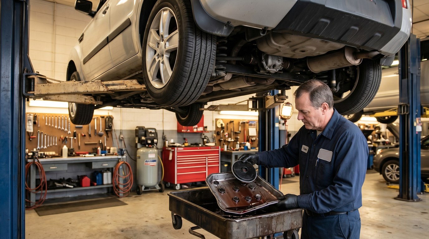 valve body repair under vehicle lift inspection for Valve Body Repair inspection
