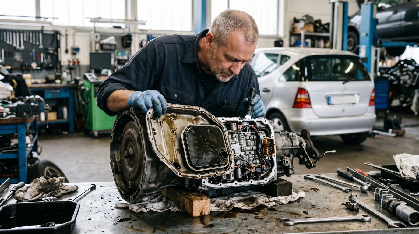 Audi mechatronic and valve body inspection for Audi Q8 inspection
