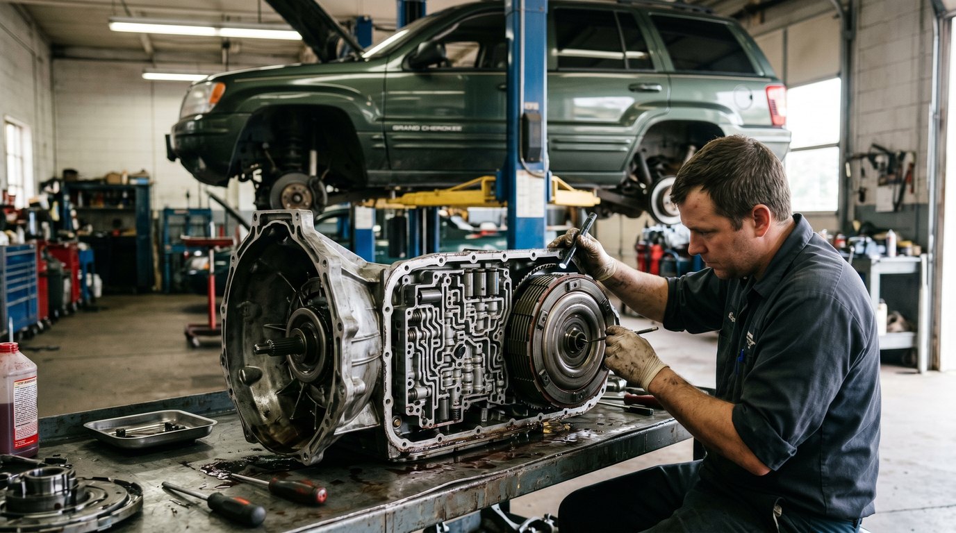 GM 10-speed valve body and pump service inspection for Chevrolet Tahoe inspection