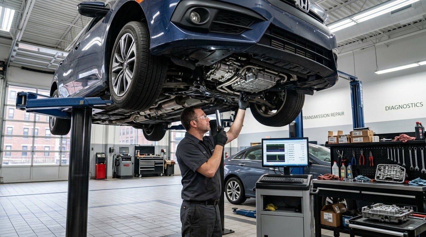 Honda Accord transmission repair inspection for Honda Accord transmission repair in Arlington Heights
