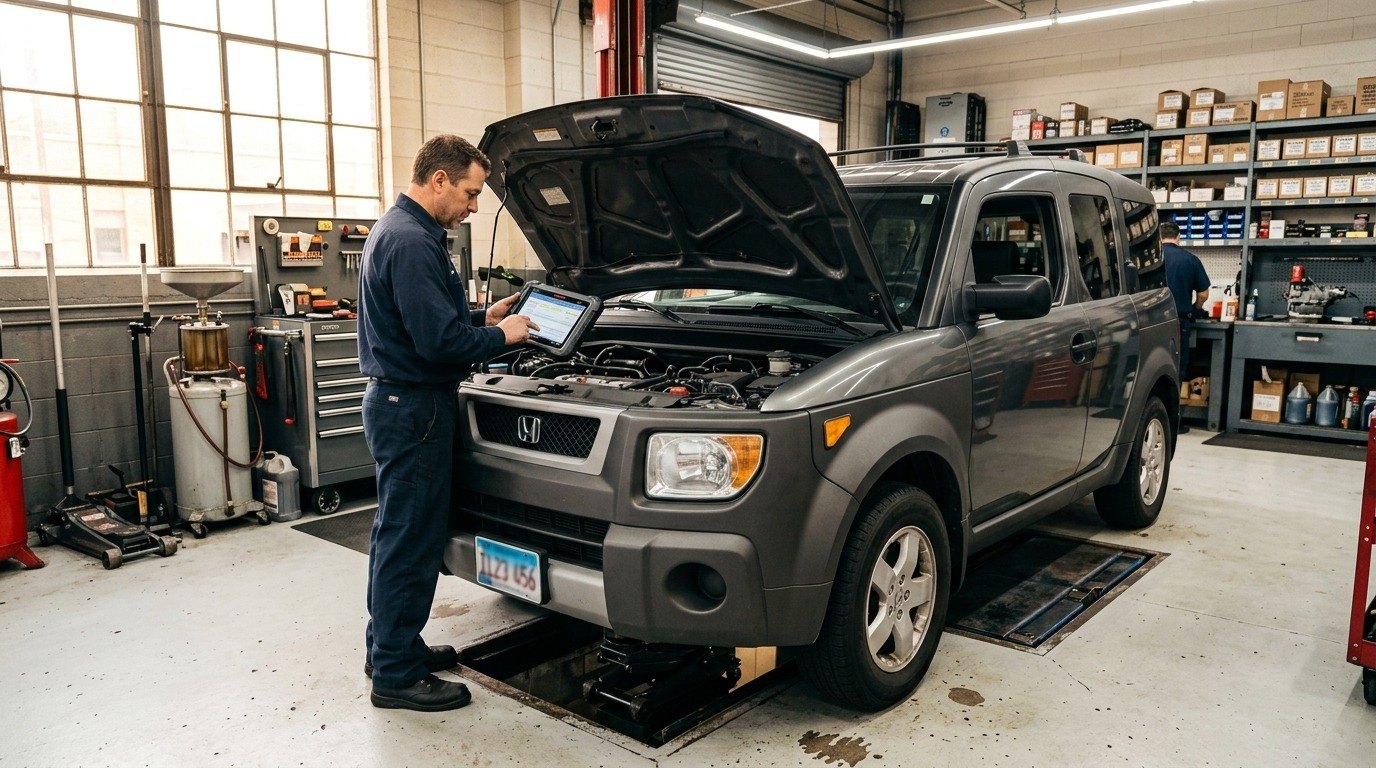 Honda CR-V transmission and AWD inspection for Honda CR-V transmission repair in Arlington Heights